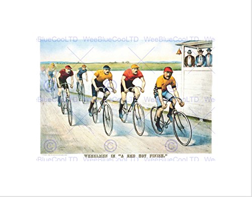 Sport Memorabilia Cycling Bicycle Racing Vintage AD Art Print B12X1259 von The Art Stop