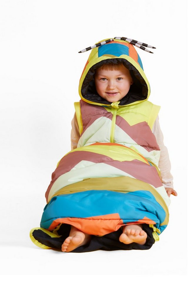 WeeDo Kinderschlafsack WOODY Bird, Hält warm bei einer Temperatur bis zu - 5 Grad von WeeDo