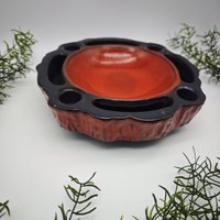 Jasba Keramik Adventskranz Rot Braun Fat Lava 4 Kerzen Midcentury Adventsschale 60Er 70Er Jahre Pflanzschale Vintage Deko Deutschland Jasba Keramik Adventskranz Rot Braun Fat Lava 4 Kerzen Midcentury Adventsschale 60Er 70Er Jahre Pflanzschale Vintage Deko Deutschland von WeeNTAGE