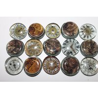 Geocache Doppelseitige Glassteine - Uhrengesicht/steampunk Zahnräder Geocache Doppelseitige Glassteine - Uhrengesicht/steampunk Zahnräder von Weebledogs