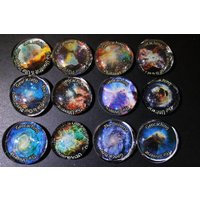 Glas-Kühlschrank-Magnete - Geocaching Das Universum Ohne Logo von Weebledogs