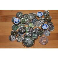 Legen Sie Die Miniatur Geocache Glas Stones - Kornkreise von Weebledogs