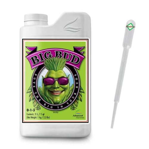 Weedness Advanced Nutrients Big Bud 250 ml - NPK Dünger Grow Anbau Indoor Erde Flüssigdünger Organischer Bio von Weedness