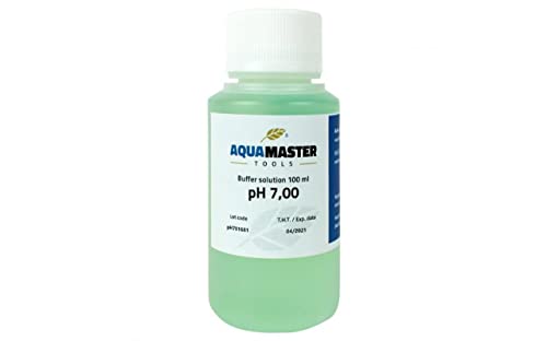 Aqua Master Pufferlösung pH 7,00 - pH-Messgerät Wert Kalibrierlösung Lösung Puffer Set Flüssigkeit Grow Anbau Eichlösung von Weedness