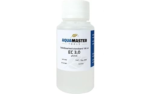 Aqua Master Eichlösung EC 12,88 - Kalibrierlösung EC-Messgerät Pufferlösung Flüssigkeit Eichen von Weedness