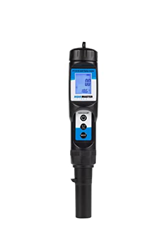 Aquamaster P110 Kombomessgerät - EC & pH-Messgerät Garten Pflanzen Wert Pooltester Teststreifen für Pool pH-Meter Messen Wassertester Digital Aquarium von Weedness