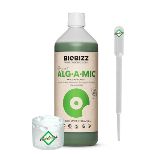 BioBizz ALG-A-Mic 1 Liter - Naturdünger Grow Anbau Indoor Tomaten Flüssig Orchideen Bonsai Bio Organischer von Weedness