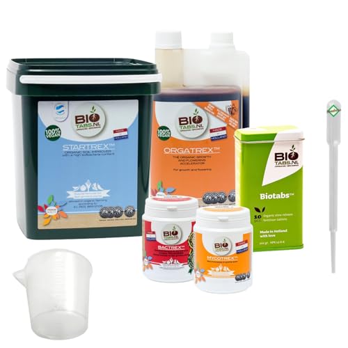 Weedness BioTabs Starterpack Big Set - Naturdünger Grow Flüssig Bio Orchideen Bonsai Organische Dünger Kit von Weedness