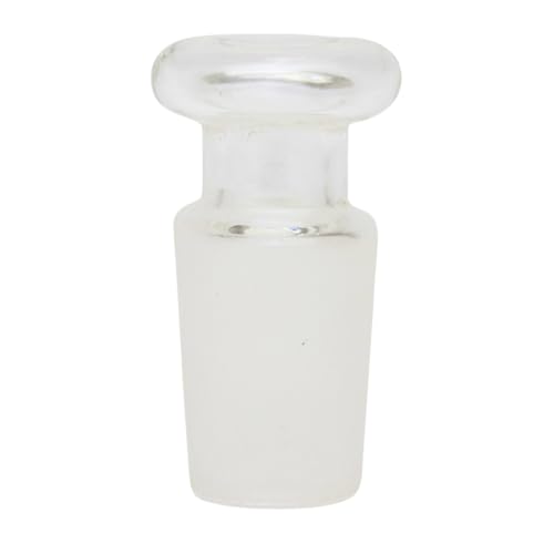 Bong Blind-Stopfen Glas 14,5 mm Schliff – Kopf Zubehör Adapter Filter Köpfchen Steckkopf Bowl Head von Weedness