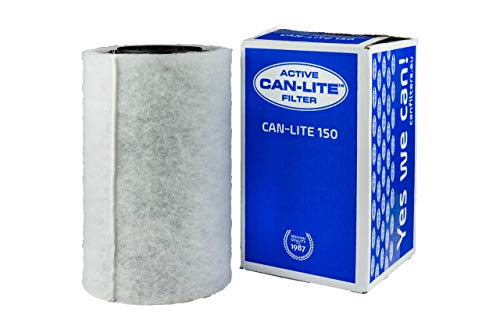 Can-Lite Aktivkohlefilter Grow 150 m³ - AKF Rohrlüfter Grow Anbau Indoor Belüftung Geruchsfilter Abluftfilter Grow Filter Klima Set von Weedness