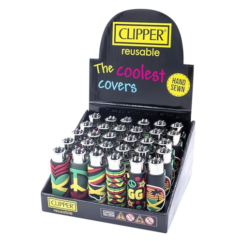 Weedness Clipper Cover PVC Hülle Hello Jamaica - Limited Clipper Gas Bong Feuerzeug Pfeifen Feuerzeug Einweg Pfeife Weedness Clipper Cover PVC Hülle Hello Jamaica - Limited Clipper Gas Bong Feuerzeug Pfeifen Feuerzeug Einweg Pfeife von Weedness