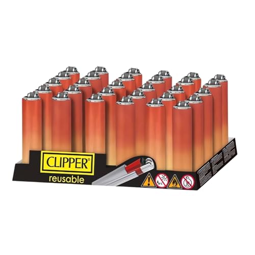 Weedness Clipper Feuerzeug Metall Cover Dusk Gradient Hülle – Limited Gas Bong Pfeifen Einweg Pfeife Metall Box von Weedness