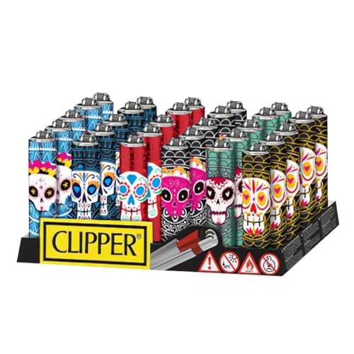 Weedness Clipper Feuerzeug Metall Cover Mexican Life Hülle – Limited Gas Bong Pfeifen Einweg Pfeife Metall Box von Weedness