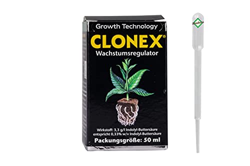 Weedness Clonex Wurzelgel 50 ml - Bewurzelungspulver für Stecklinge Wurzelaktivator Bewurzelungshormon Rooting Gel Wurzelpulver Bewurzelungshilfe Weedness Clonex Wurzelgel 50 ml - Bewurzelungspulver für Stecklinge Wurzelaktivator Bewurzelungshormon Rooting Gel Wurzelpulver Bewurzelungshilfe von Weedness