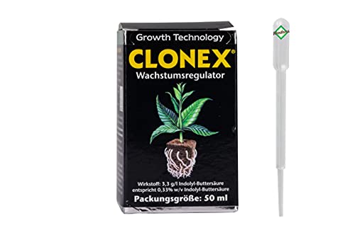 Clonex Wurzelgel 50 ml - Bewurzelungspulver für Stecklinge Wurzelaktivator Bewurzelungshormon Rooting Gel Wurzelpulver Bewurzelungshilfe von Weedness