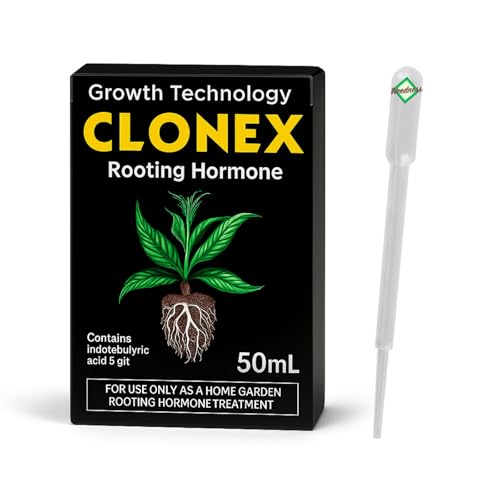 Weedness Clonex Wurzelgel 50 ml - Bewurzelungspulver für Stecklinge Wurzelaktivator Bewurzelungshormon Rooting Gel Wurzelpulver Bewurzelungshilfe von Weedness