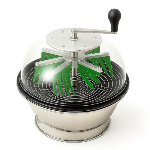 Weedness Erntemaschine Trimmer 40 cm aus Edelstahl - Grow Anbau Indoor Outdoor Manuell Knopsen von Weedness