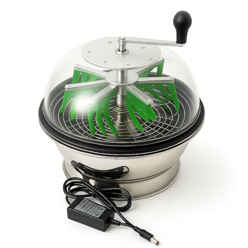 Weedness Erntemaschine Trimmer Elektrisch 50 cm aus Edelstahl - Grow Anbau Indoor Outdoor Knopsen Automatisch von Weedness