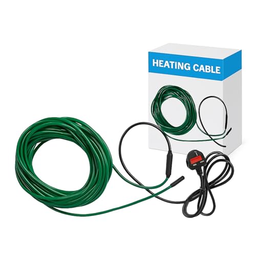 Weedness Gewächshaus-Heiz-Kabel 60 Watt 10 Meter - Wärmematte Tiere Heizung Terrarium Steckling Anzucht Aufzucht Pflanzen Garten Grow Anbau von Weedness