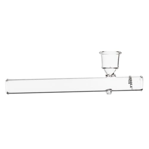 Glas-Pfeife Kawumm 15 cm – Tabakpfeife Pfeife Smoking Pipe Glaspfeife Zubehör Kickloch von Weedness