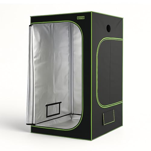 Weedness Dark Box Grow-Box für Indoor-Zucht 60x60x180 cm - Zuchtzelt Growschrank Growzelt Zuchtbox Gewächszelt Homebox lichtdicht von Weedness