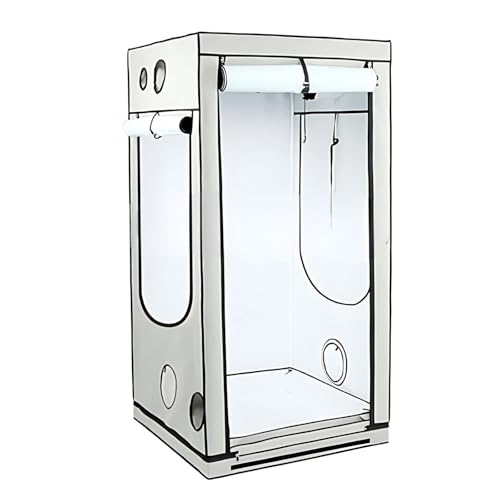 Weedness HOMEbox Ambient Q100 100x100x200 cm - Zuchtzelt Growschrank Growzelt Zuchtbox Gewächszelt Homebox Lichtdicht Anbau Grow Indoor von Weedness