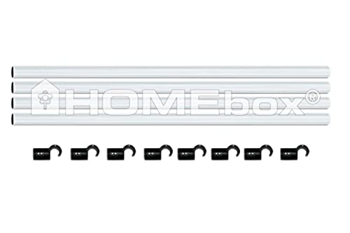 Homebox Spare Parts Stangen Set 150 - Zuchtzelt Growschrank Growzelt Zuchtbox Gewächszelt Homebox Zubehör von Weedness