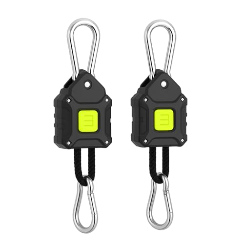 Weedness Lampen-Aufhängung 70 Kg Grow Anbau Traglast mit Seilratsche zum stufenlosen Aufhängen Indoor LED NDL MHL von Weedness