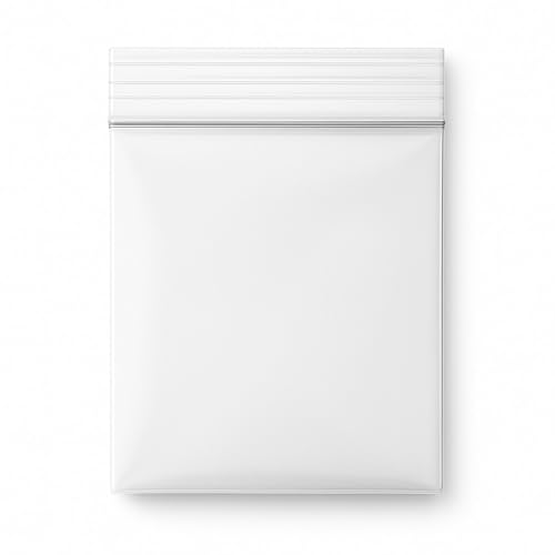 Weedness Druckverschluss-Beutel 100 Stück, 3,5 x 3,5 cm, Wiederverschließbare Baggys - Zipper Plastik Tütchen Tüten Klein Baggies Zip Poly Bag von Weedness