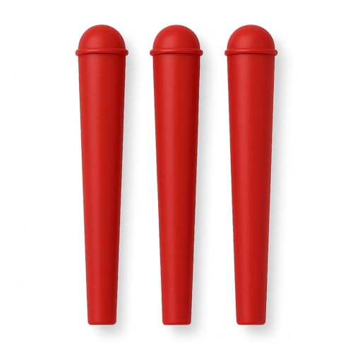 Weedness Joint-Hülle Rot 3 Stück 12 cm Geruchsdicht für King Size Long Paper - Transporthülle Aufbewahrung Tube Case Etui Behälter Luftdicht Box Röhrchen Weedness Joint-Hülle Rot 3 Stück 12 cm Geruchsdicht für King Size Long Paper - Transporthülle Aufbewahrung Tube Case Etui Behälter Luftdicht Box Röhrchen von Weedness