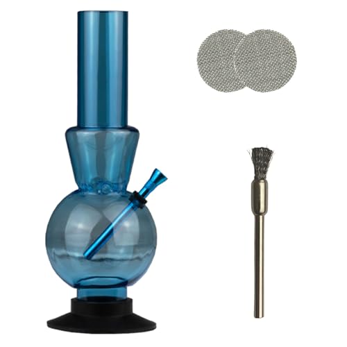 Weedness Acryl Bong Stages 30 cm mit Kickloch 3-teiliges Set - Plastik Kleine Mini Set Zubehör Pfeife Wasserpfeife Set Kunststoff Weedness Acryl Bong Stages 30 cm mit Kickloch 3-teiliges Set - Plastik Kleine Mini Set Zubehör Pfeife Wasserpfeife Set Kunststoff von Weedness