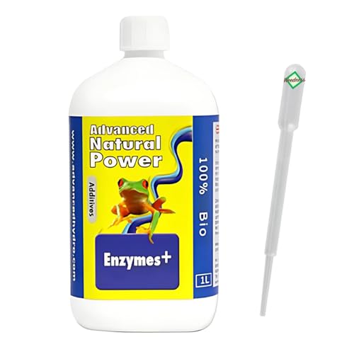 Weedness Advanced Hydroponics Enzyme Plus 1 Liter - Grow Anbau Indoor Dünger Substrat Reiniger Erde Flüssigdünger Organischer Dünger Bio von Weedness