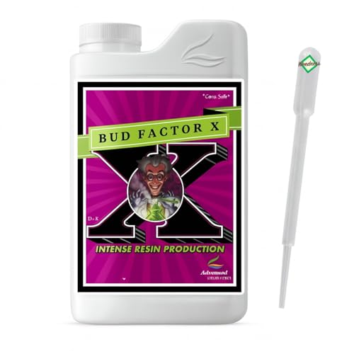 Weedness Advanced Nutrients Bud Factor X 1 Liter - NPK Dünger Grow Anbau Indoor Erde Flüssigdünger Organischer Bio von Weedness