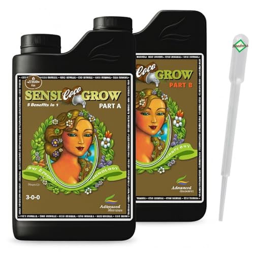 Weedness Advanced Nutrients pH Perfect Sensi Coco Grow A&B 1 Liter - NPK Dünger Grow Anbau Indoor Erde Flüssigdünger Organischer Bio Weedness Advanced Nutrients pH Perfect Sensi Coco Grow A&B 1 Liter - NPK Dünger Grow Anbau Indoor Erde Flüssigdünger Organischer Bio von Weedness