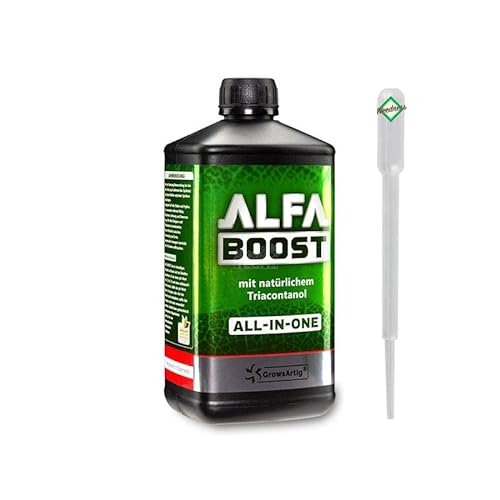 Alfa Boost All-In-One Dünger 1 Liter - Pflanzenwachstum Naturdünger Tomaten Organischer Bio Gurken von Weedness