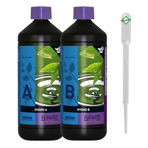 Weedness Atami B cuzz Hydro A+B 5 Liter - Grow Anbau Indoor Dünger Erde Flüssigdünger Organischer Bio von Weedness