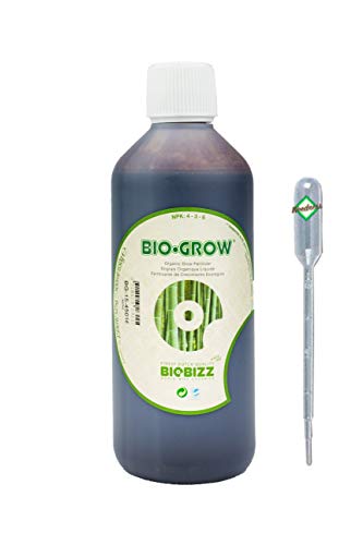 Weedness BioBizz Bio Grow 1 Liter - Naturdünger Grow Anbau Indoor Tomaten Flüssig Orchideen Bonsai Bio Organischer NPK von Weedness