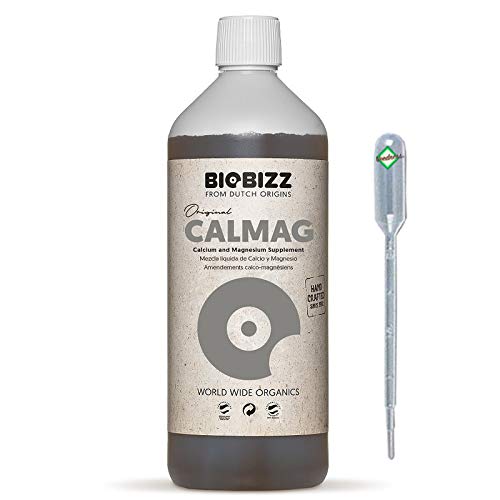 BioBizz CalMag 1 Liter - Naturdünger NPK Dünger Grow Flüssig Bio Organischer Tomaten Gurken von Weedness