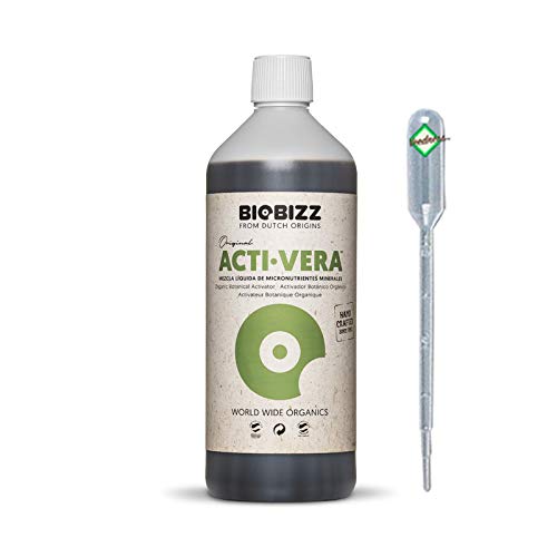 Weedness BioBizz Dünger Acti-Vera 500 ml - Grow Tomaten Naturdünger NPK Orchideen Palmen Bio Gemüse Bonsai Organischer von Weedness