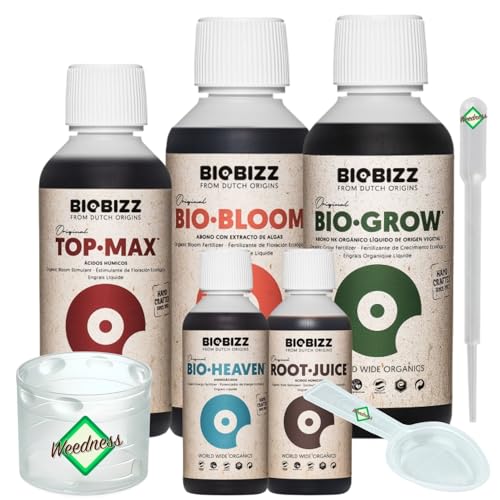 Weedness BioBizz Dünger Set 5-Teiliges Indoor Try Pack - Grow Anbau Indoor Outdoor Naturdünger Bio Starter Orchideen Zimmerpflanzen Weedness BioBizz Dünger Set 5-Teiliges Indoor Try Pack - Grow Anbau Indoor Outdoor Naturdünger Bio Starter Orchideen Zimmerpflanzen von Weedness
