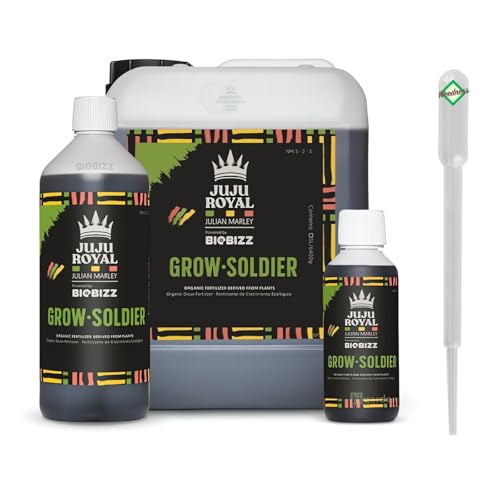 Weedness BioBizz Juju Royal Grow 1 Liter - Naturdünger NPK Dünger Grow Flüssig Bio Organischer Tomaten Gurken Weedness BioBizz Juju Royal Grow 1 Liter - Naturdünger NPK Dünger Grow Flüssig Bio Organischer Tomaten Gurken von Weedness