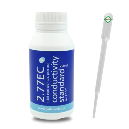 Weedness Blue-Lab EC-Eichlösung 2,77 250 ml - Kalibrierlösung EC-Messgerät Pufferlösung Flüssigkeit Eichen Grow Anbau Indoor Outdoor von Weedness