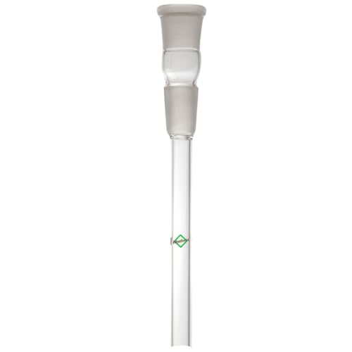 Weedness Bong Glas Chillum 14,5 mm Schliff 7 cm - Shillum Zubehör Kopf Adapter Aufsatz Steckchillum Kupplung von Weedness