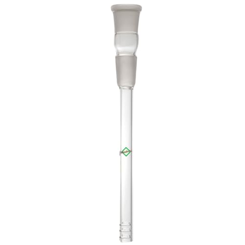 Weedness Bong Glas Chillum Diffuser 14,5 mm Schliff 14 cm - Shillum Zubehör Kopf Adapter Aufsatz Steckchillum Kupplung von Weedness