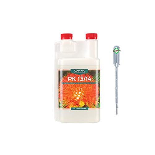 Weedness Canna PK 13/14 1 Liter - Grow Anbau Indoor Dünger NPK Organischer Flüssig Bio von Weedness