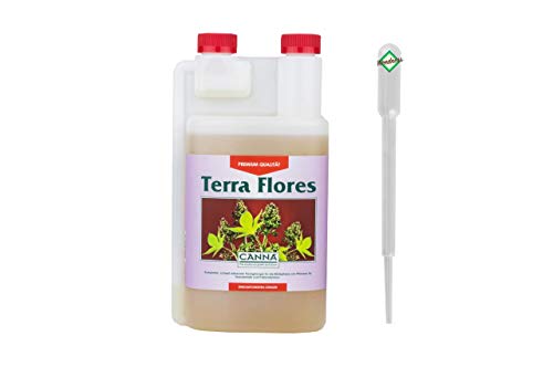 Weedness Canna Terra Flores 10 Liter - Blütephase Grow Anbau Indoor Blüte Dünger Bio Tomaten Gurken Flüssigdünger Organischer von Weedness