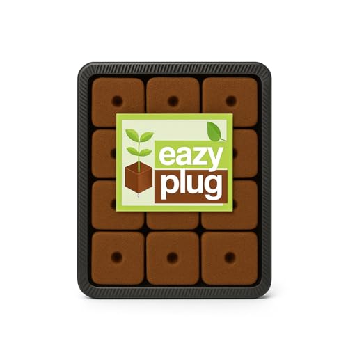 Weedness Eazy Plug Anzuchtset 12 STK. - Torfquelltöpfe Anzuchterde Aussaterde Torftablette Quelltabletten von Weedness