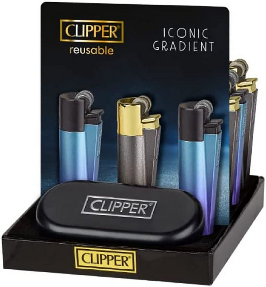 CLIPPER Feuerzeug Clipper Feuerzeug VOLLMETALL Spezial Edition Limited Clipper Pfeifen von CLIPPER