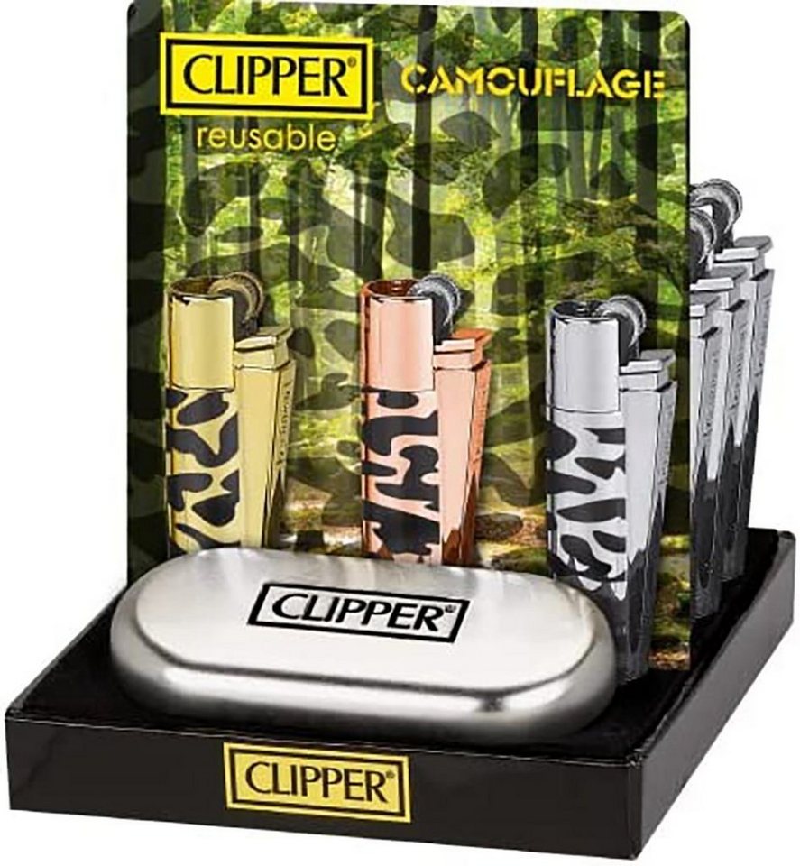 CLIPPER Feuerzeug Clipper Feuerzeug VOLLMETALL Spezial Edition Limited Clipper Pfeifen von CLIPPER