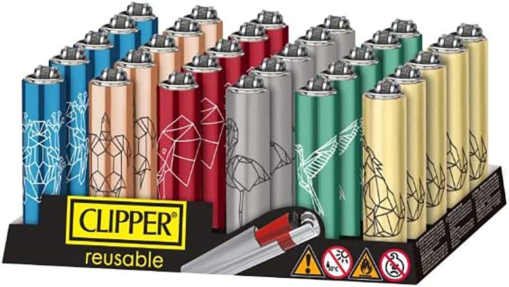 CLIPPER Feuerzeug Clipper Metall Cover Hülle Limited Feuerzeug Pfeifen Pfeife Metall, Hülle mit Clipper Feuerzeug von CLIPPER